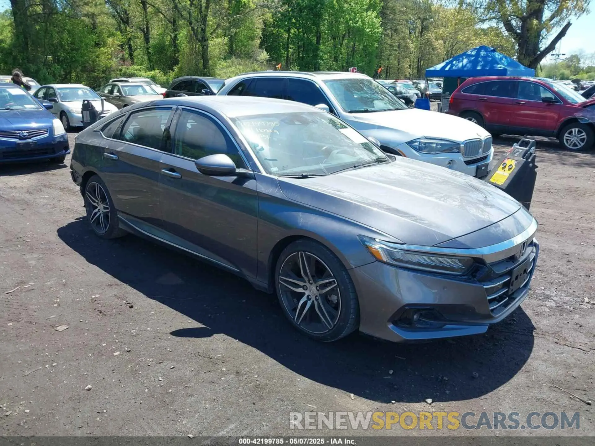 1 Photograph of a damaged car 1HGCV2F98MA014598 HONDA ACCORD 2021