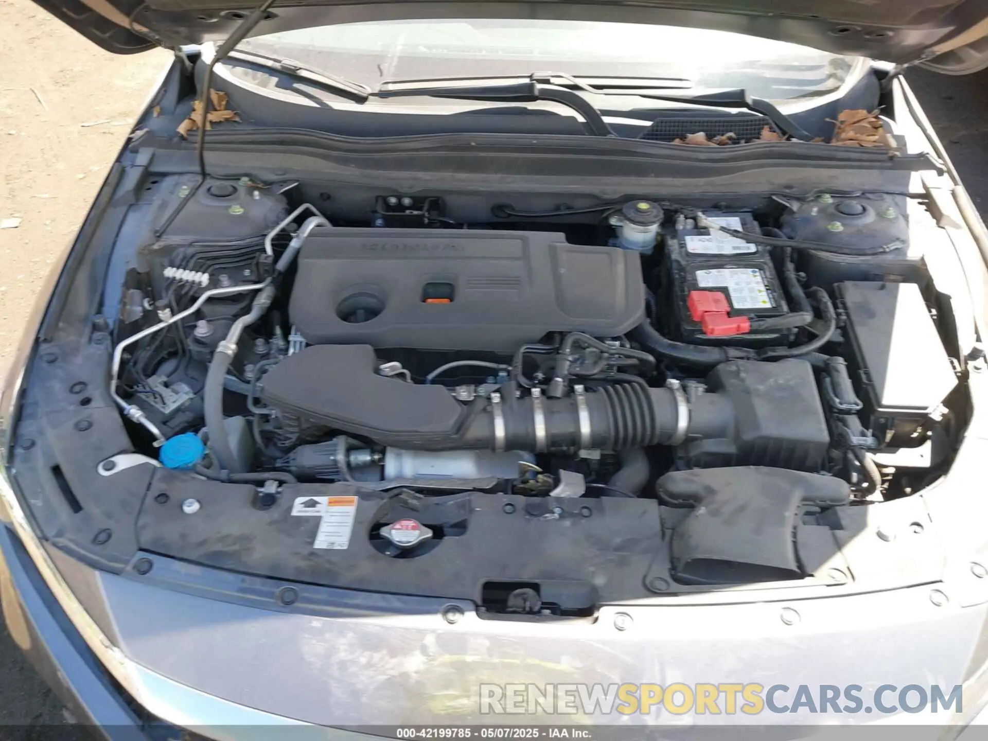 10 Photograph of a damaged car 1HGCV2F98MA014598 HONDA ACCORD 2021