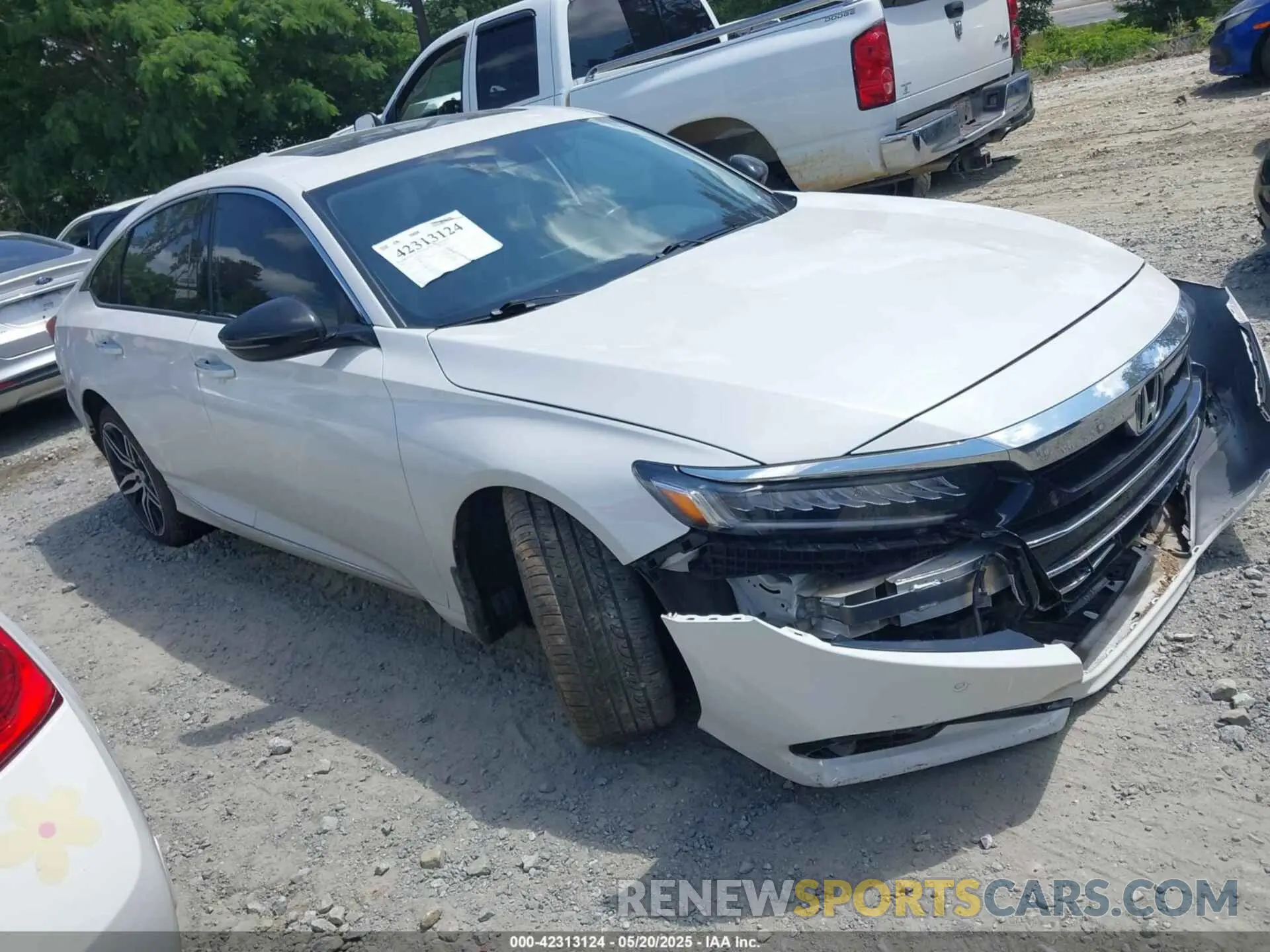 1 Photograph of a damaged car 1HGCV2F98MA015203 HONDA ACCORD 2021
