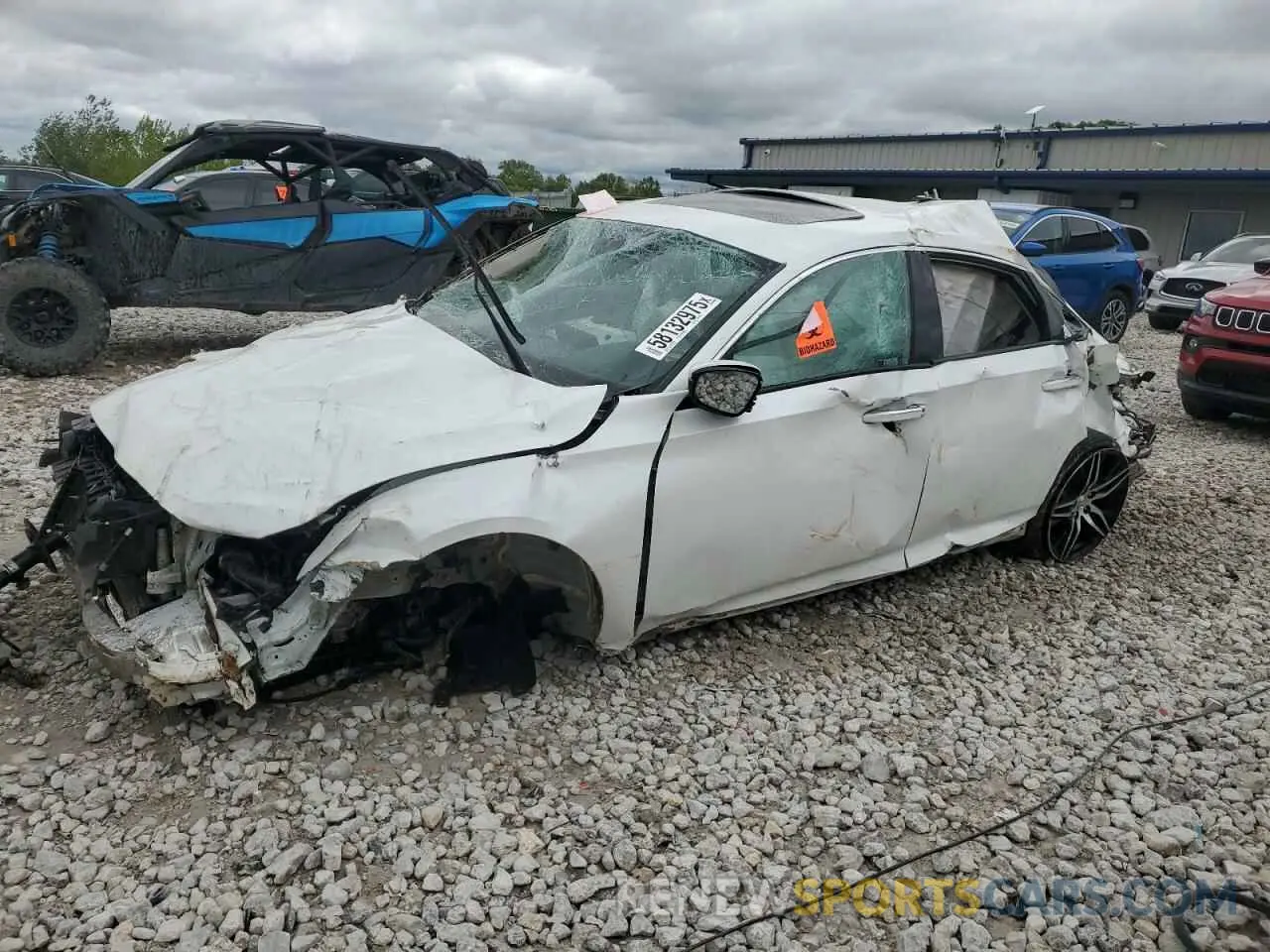 1 Photograph of a damaged car 1HGCV2F98MA021440 HONDA ACCORD 2021