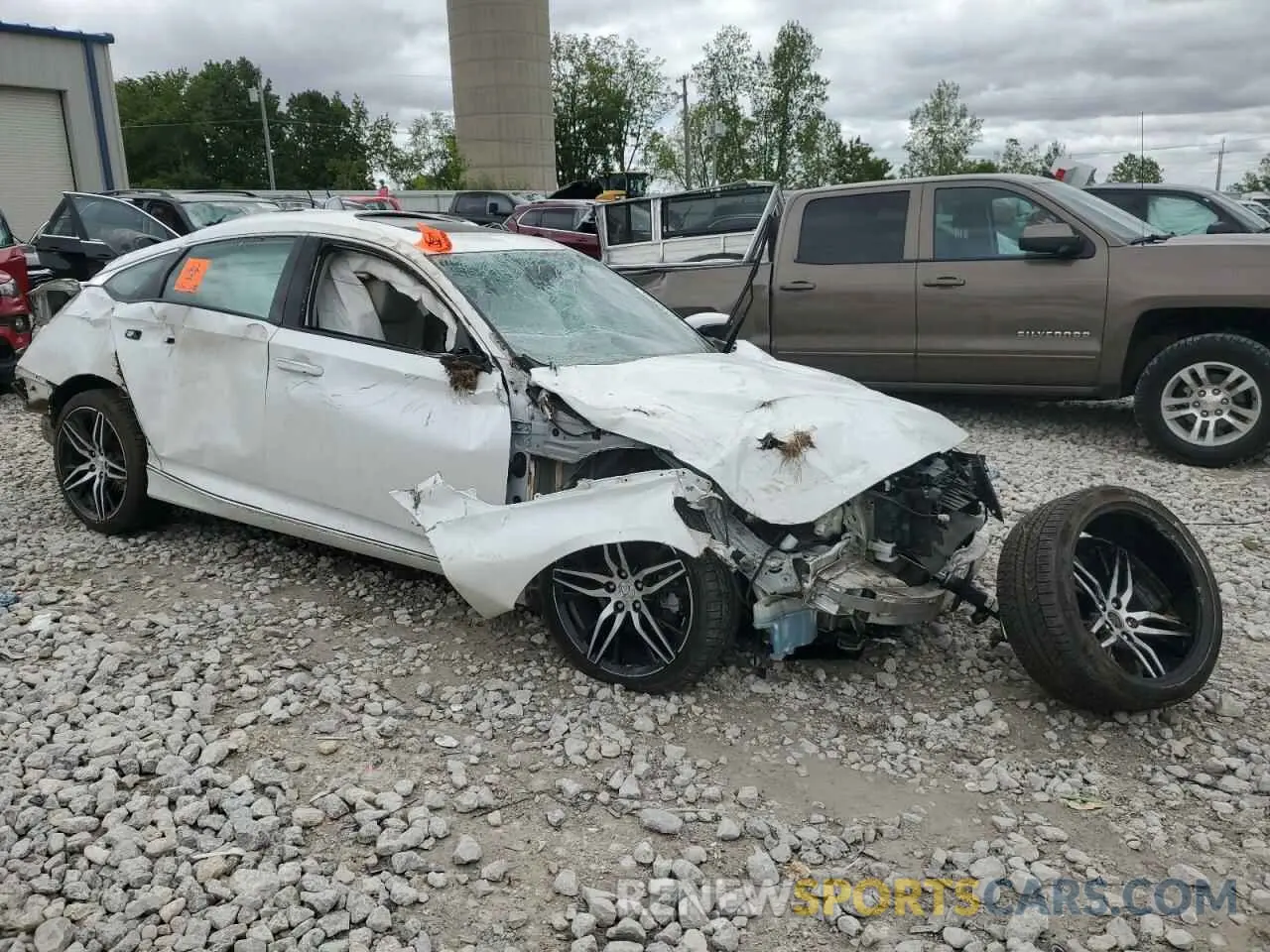 4 Photograph of a damaged car 1HGCV2F98MA021440 HONDA ACCORD 2021