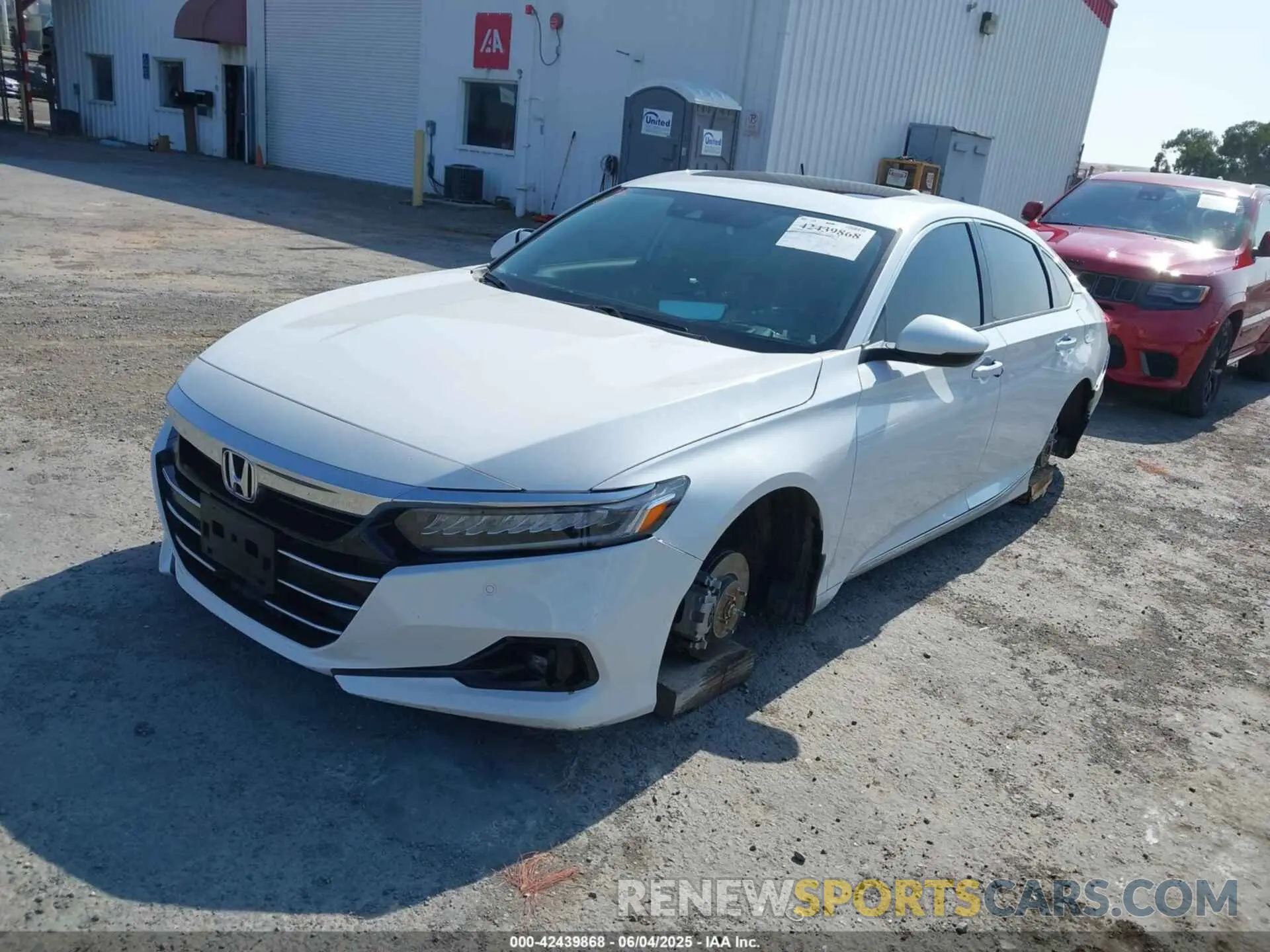 2 Photograph of a damaged car 1HGCV2F98MA021468 HONDA ACCORD 2021