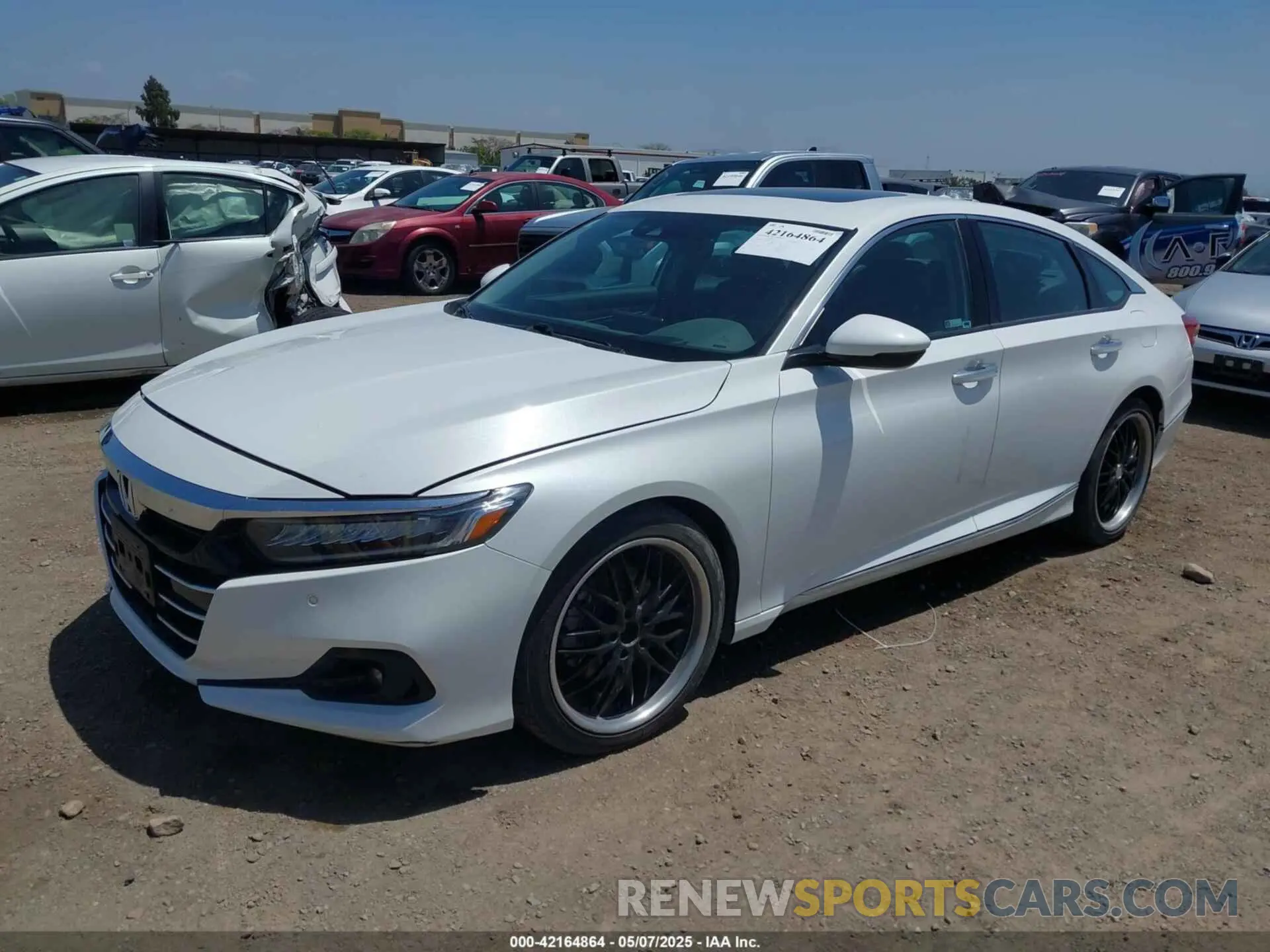 2 Photograph of a damaged car 1HGCV2F99MA007160 HONDA ACCORD 2021
