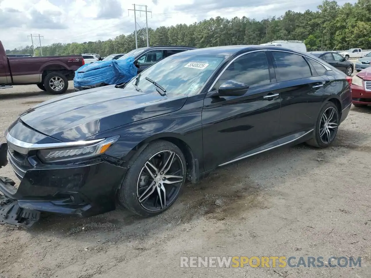 1 Photograph of a damaged car 1HGCV2F9XMA001495 HONDA ACCORD 2021