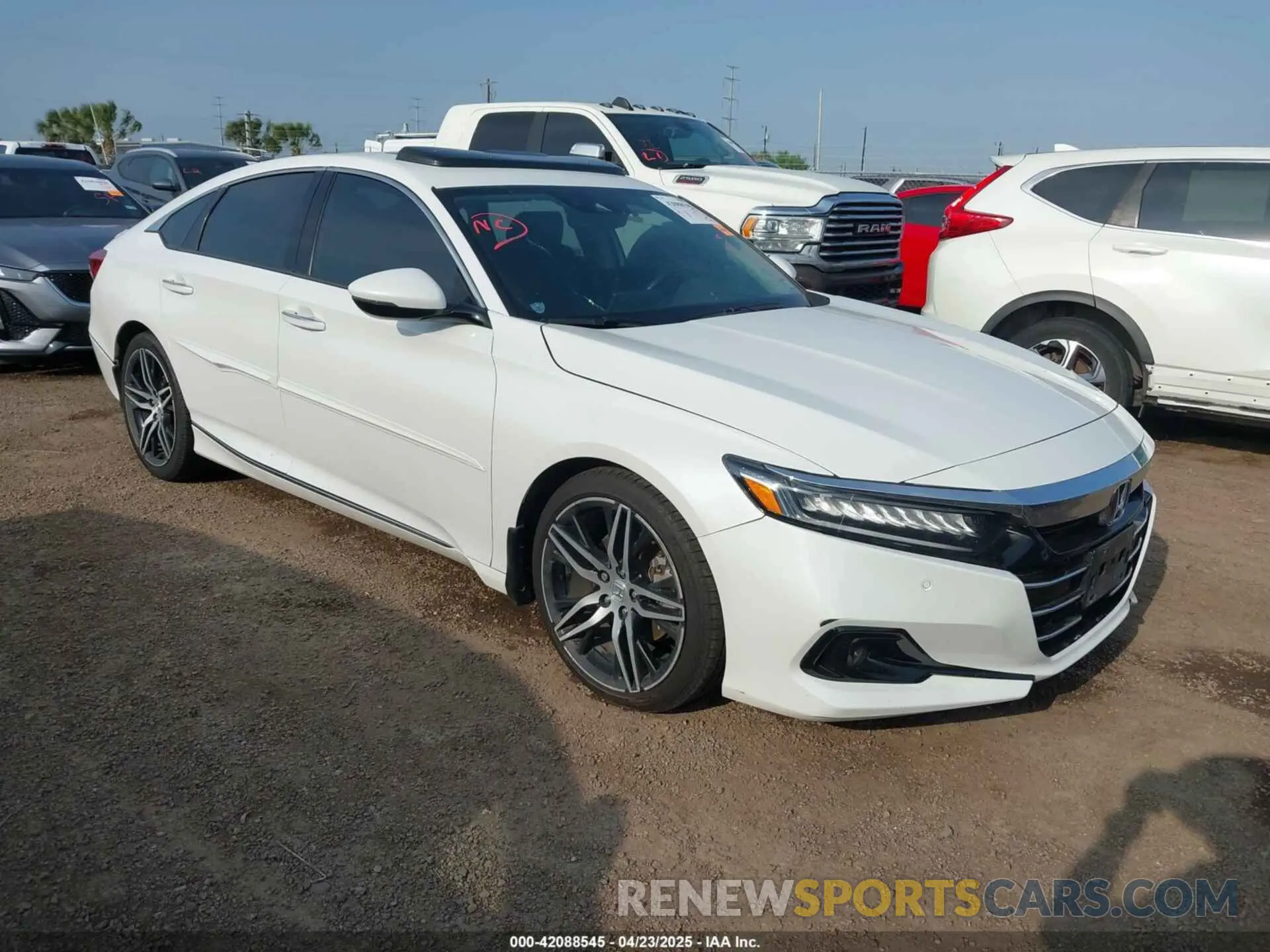 1 Photograph of a damaged car 1HGCV2F9XMA005191 HONDA ACCORD 2021