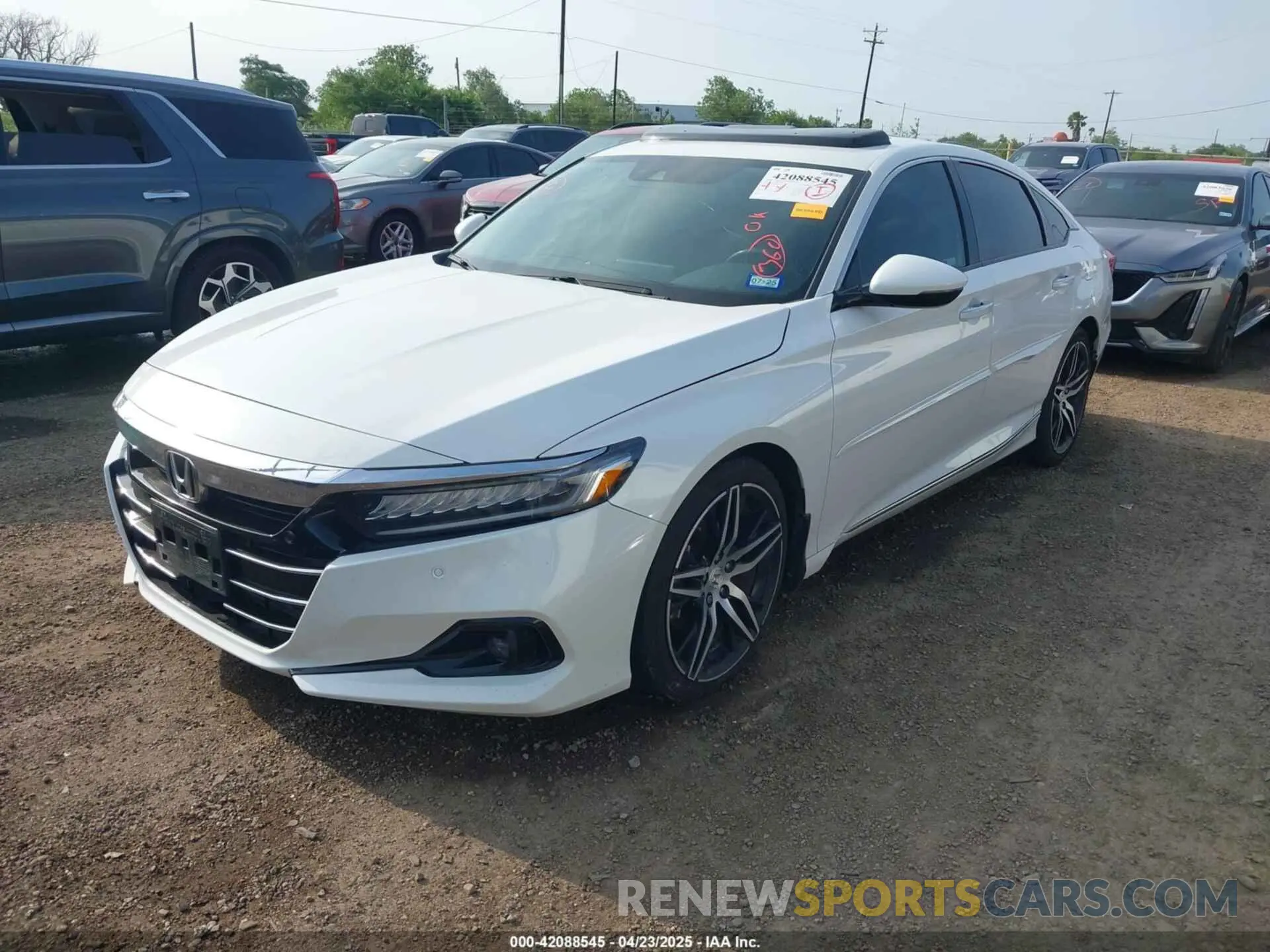 2 Photograph of a damaged car 1HGCV2F9XMA005191 HONDA ACCORD 2021