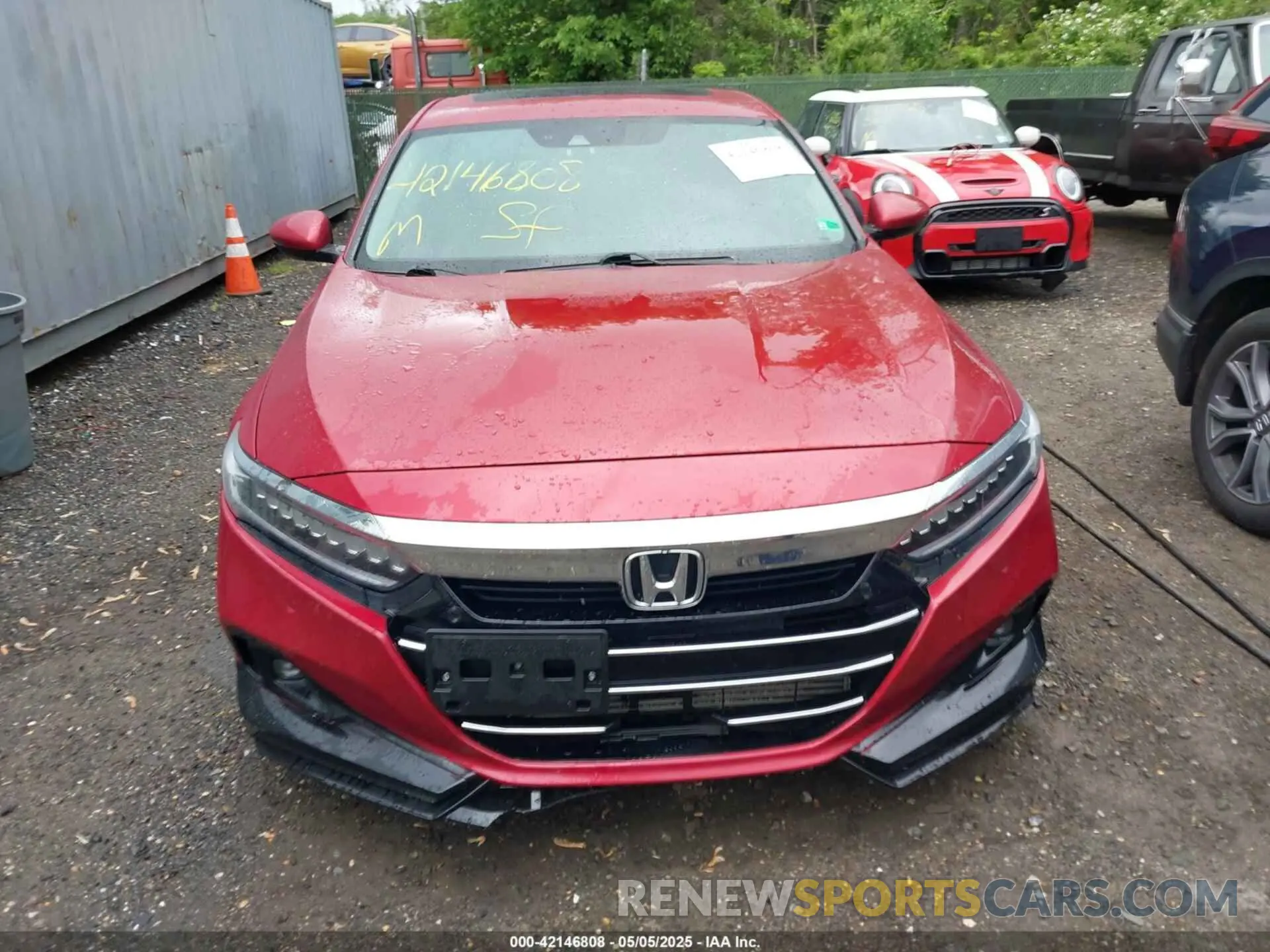 11 Photograph of a damaged car 1HGCV2F9XMA011847 HONDA ACCORD 2021