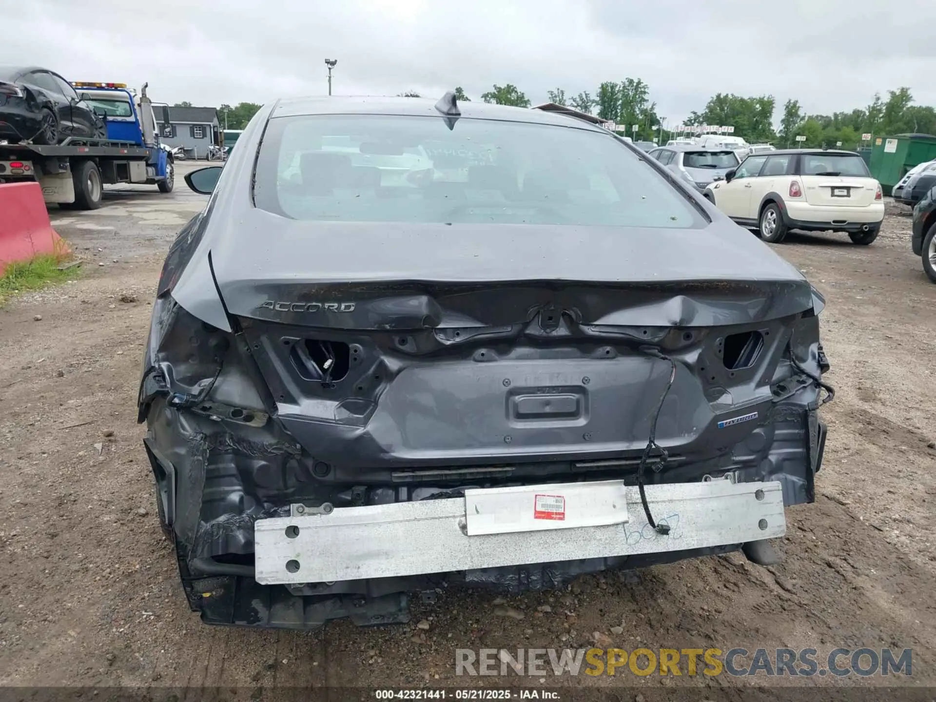 16 Photograph of a damaged car 1HGCV3F10MA007385 HONDA ACCORD 2021