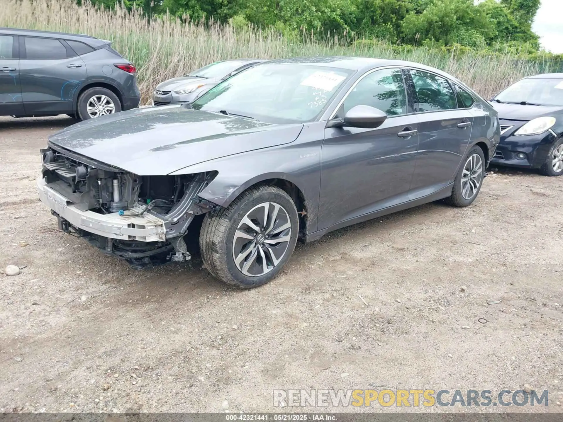 2 Photograph of a damaged car 1HGCV3F10MA007385 HONDA ACCORD 2021