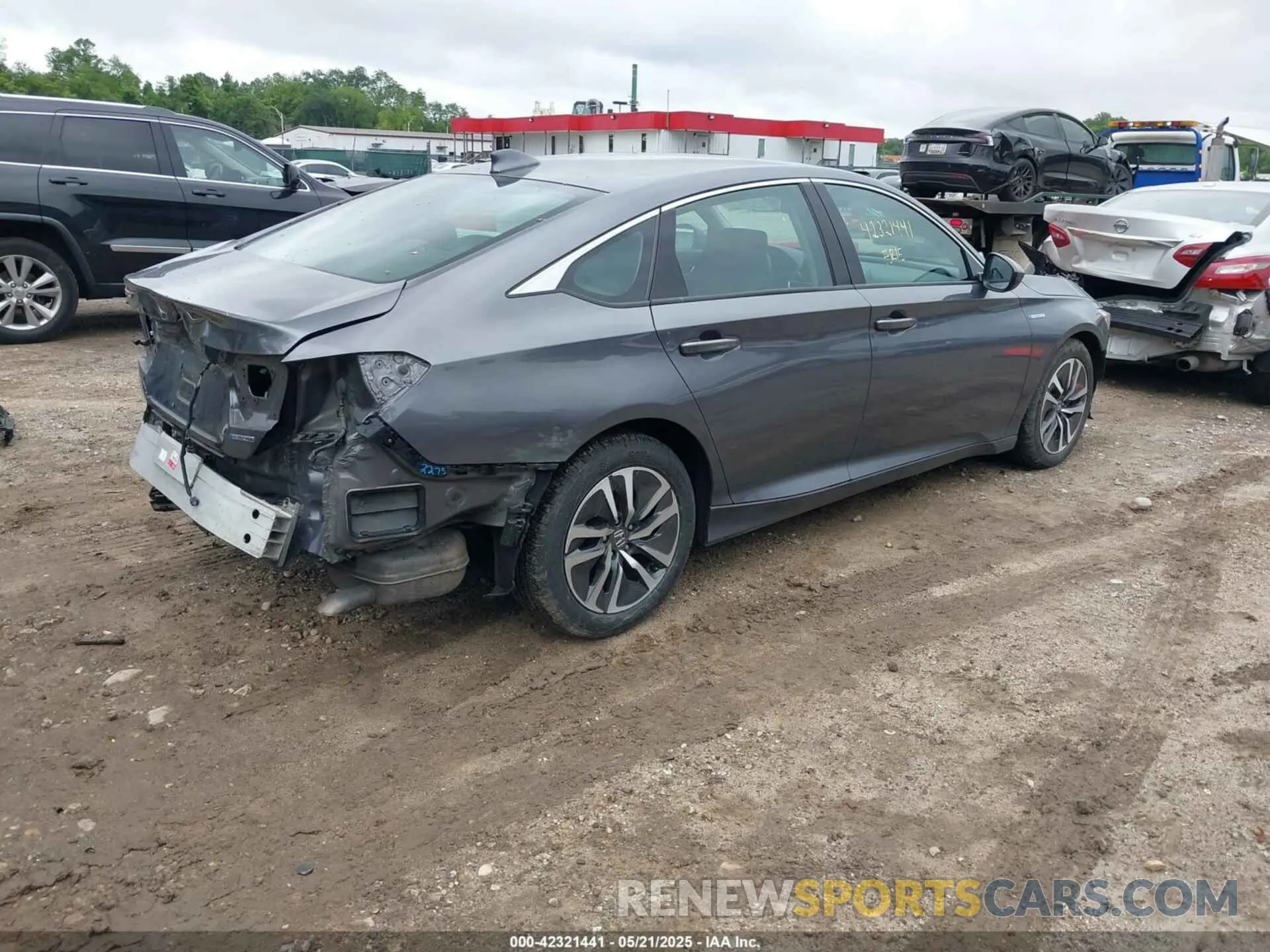 4 Photograph of a damaged car 1HGCV3F10MA007385 HONDA ACCORD 2021