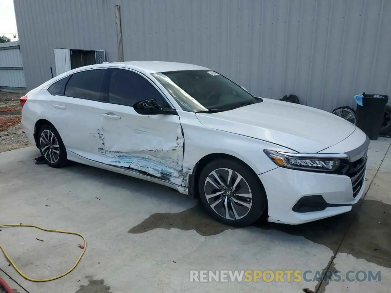 4 Photograph of a damaged car 1HGCV3F11MA004916 HONDA ACCORD 2021