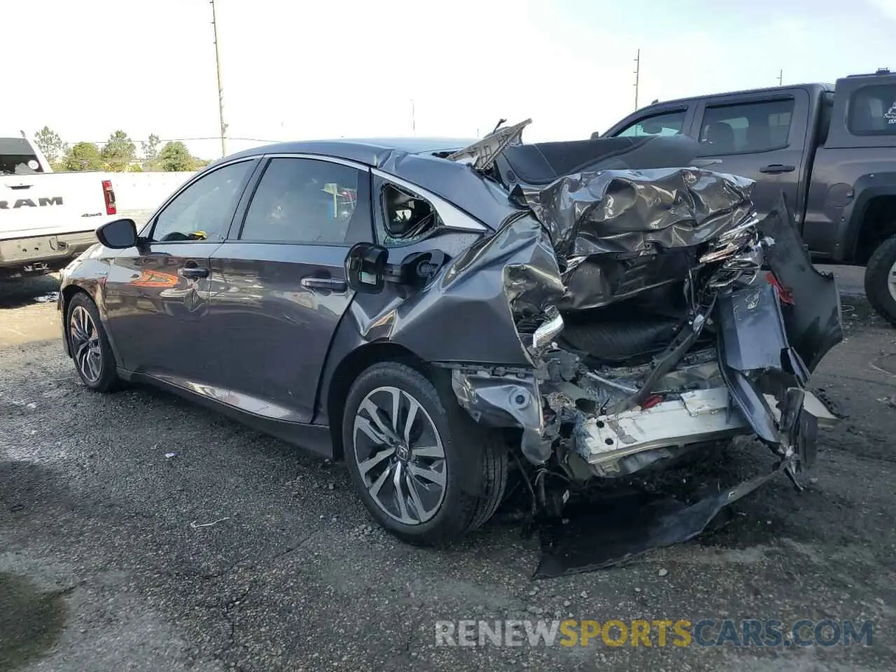 2 Photograph of a damaged car 1HGCV3F18MA003004 HONDA ACCORD 2021