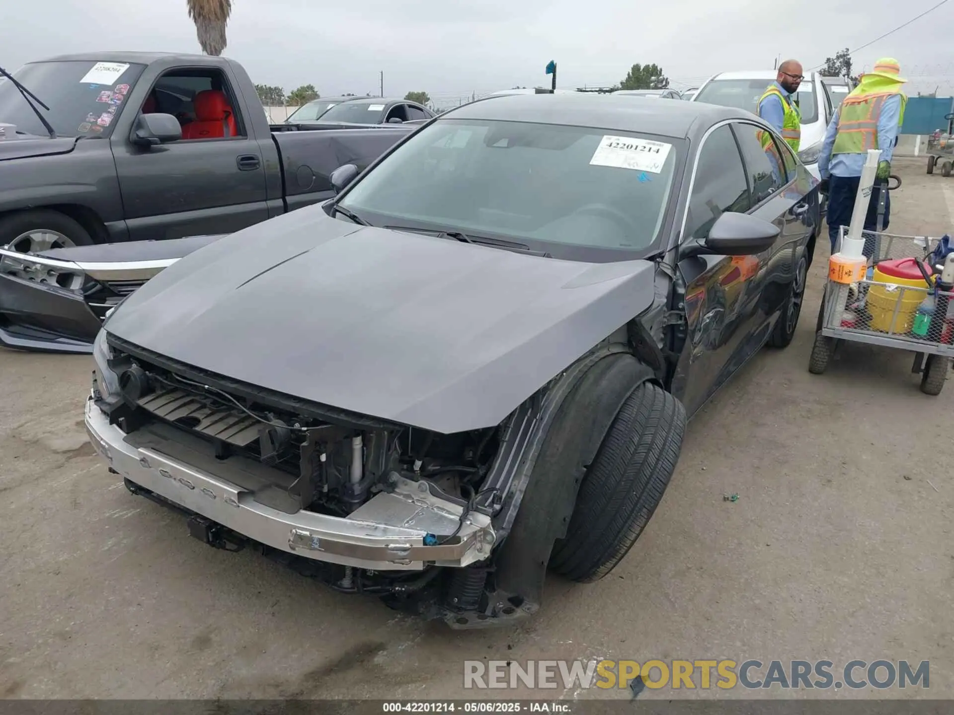 2 Photograph of a damaged car 1HGCV3F19MA002900 HONDA ACCORD 2021