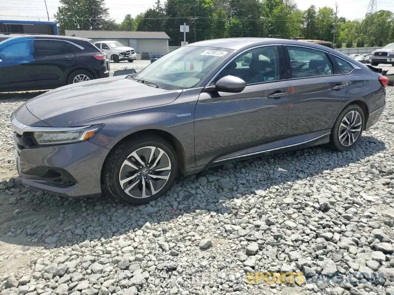 1 Photograph of a damaged car 1HGCV3F45MA016190 HONDA ACCORD 2021