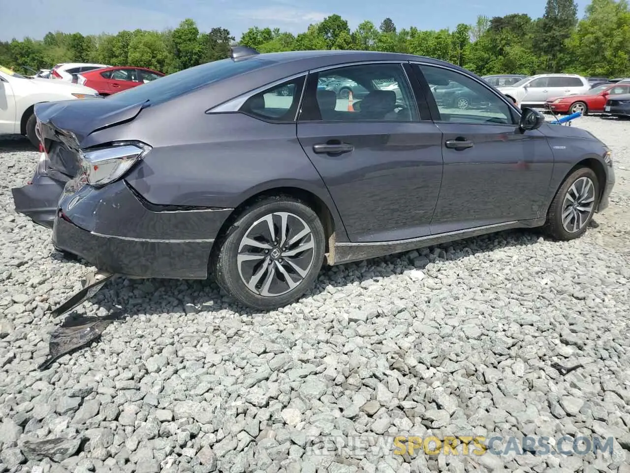 3 Photograph of a damaged car 1HGCV3F45MA016190 HONDA ACCORD 2021