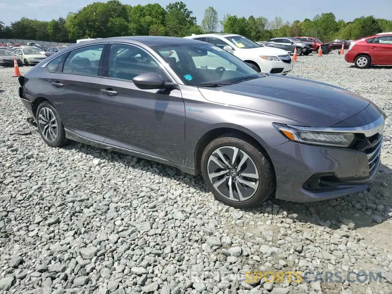 4 Photograph of a damaged car 1HGCV3F45MA016190 HONDA ACCORD 2021
