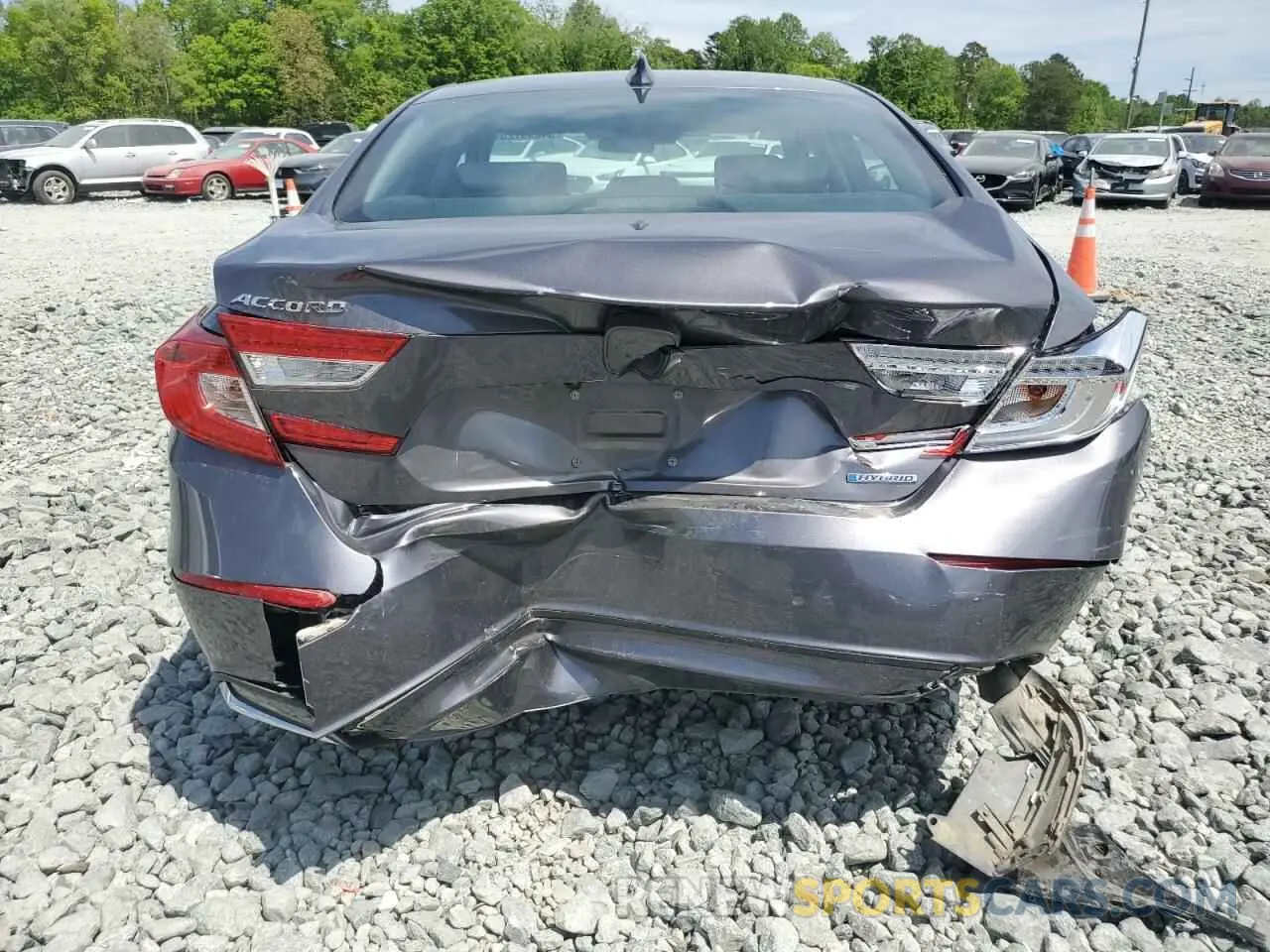 6 Photograph of a damaged car 1HGCV3F45MA016190 HONDA ACCORD 2021