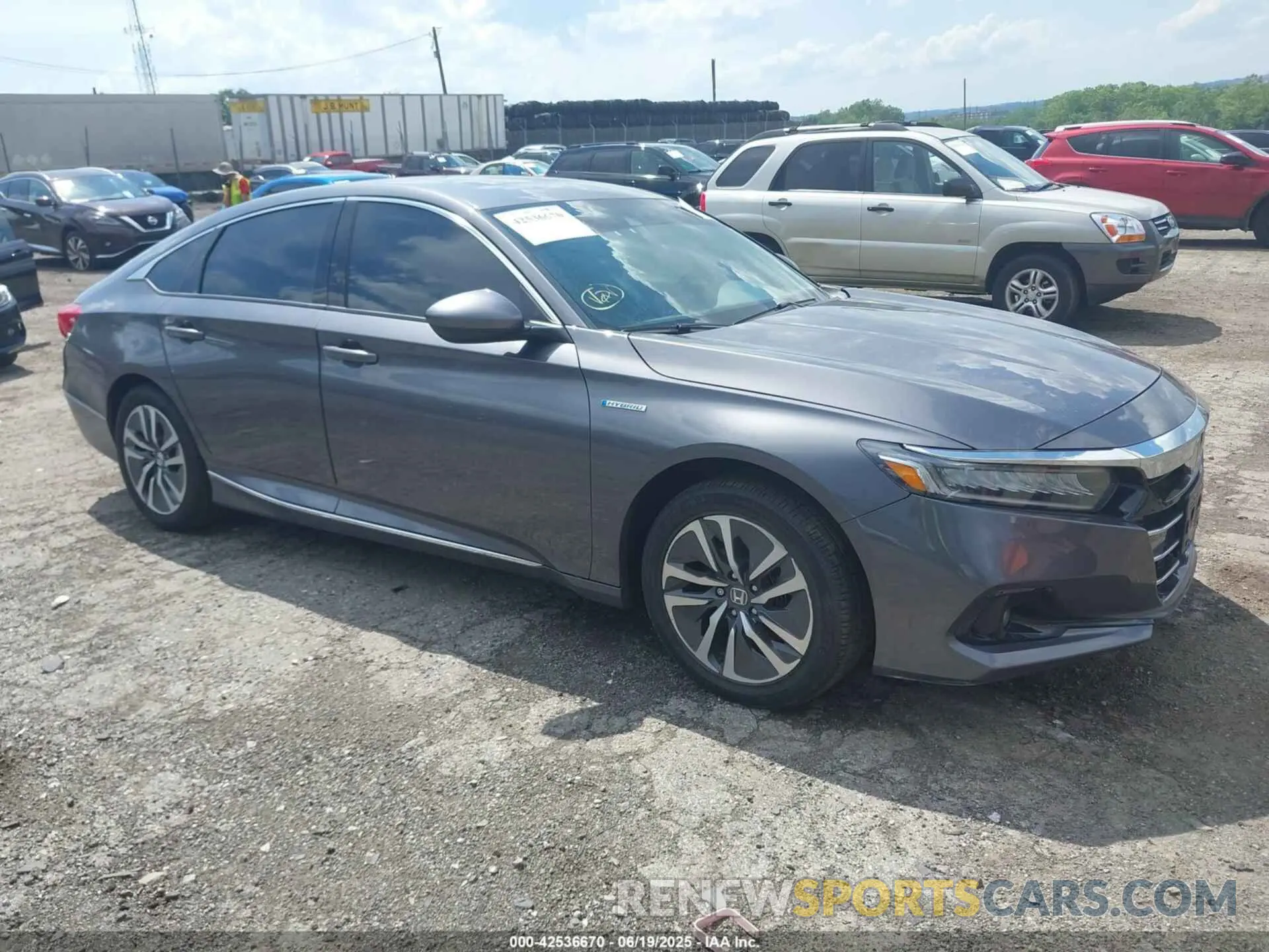1 Photograph of a damaged car 1HGCV3F47MA002713 HONDA ACCORD 2021