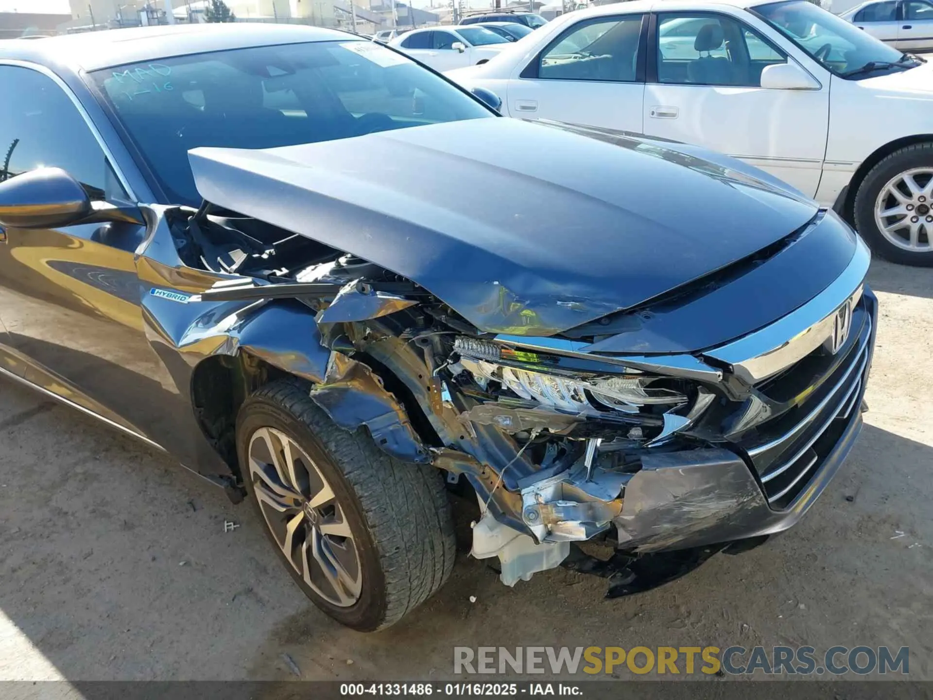 6 Photograph of a damaged car 1HGCV3F47MA012156 HONDA ACCORD 2021