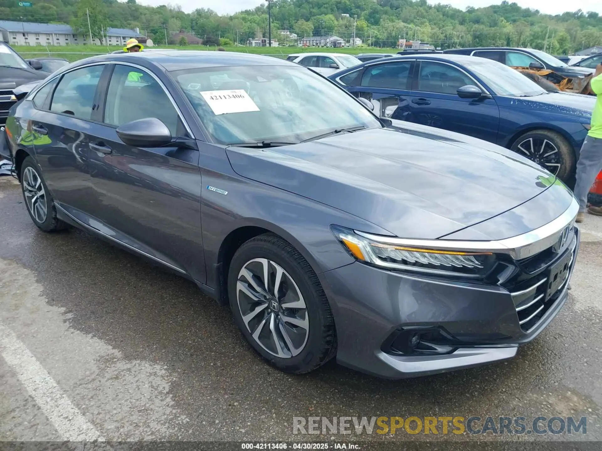 1 Photograph of a damaged car 1HGCV3F49MA017407 HONDA ACCORD 2021