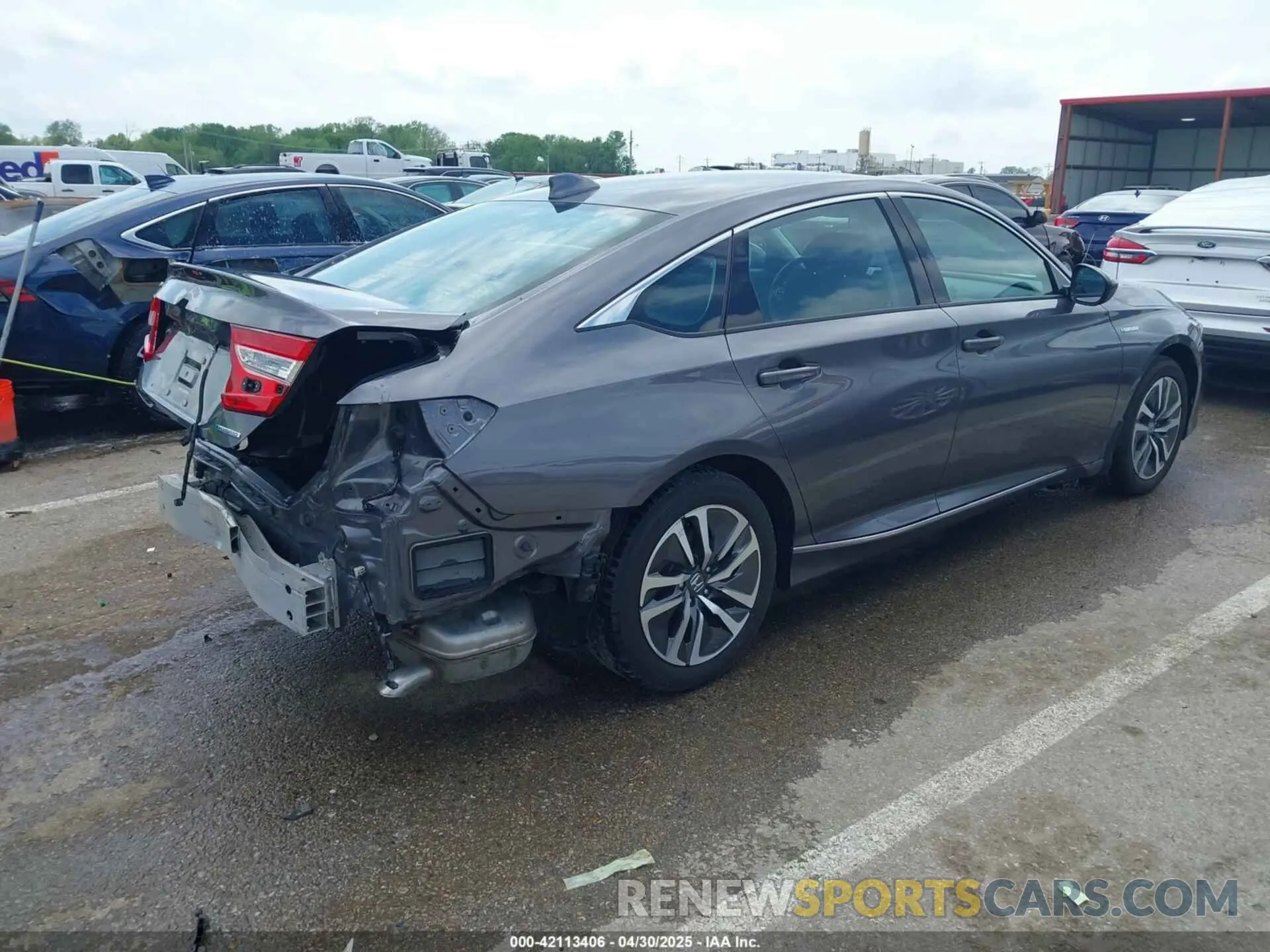 4 Photograph of a damaged car 1HGCV3F49MA017407 HONDA ACCORD 2021