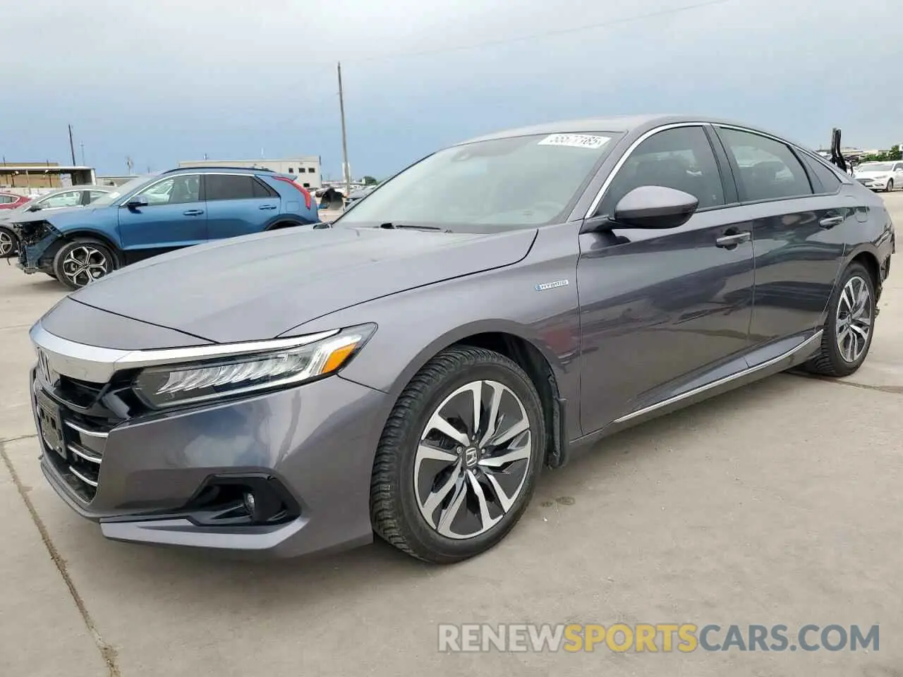 1 Photograph of a damaged car 1HGCV3F4XMA009851 HONDA ACCORD 2021