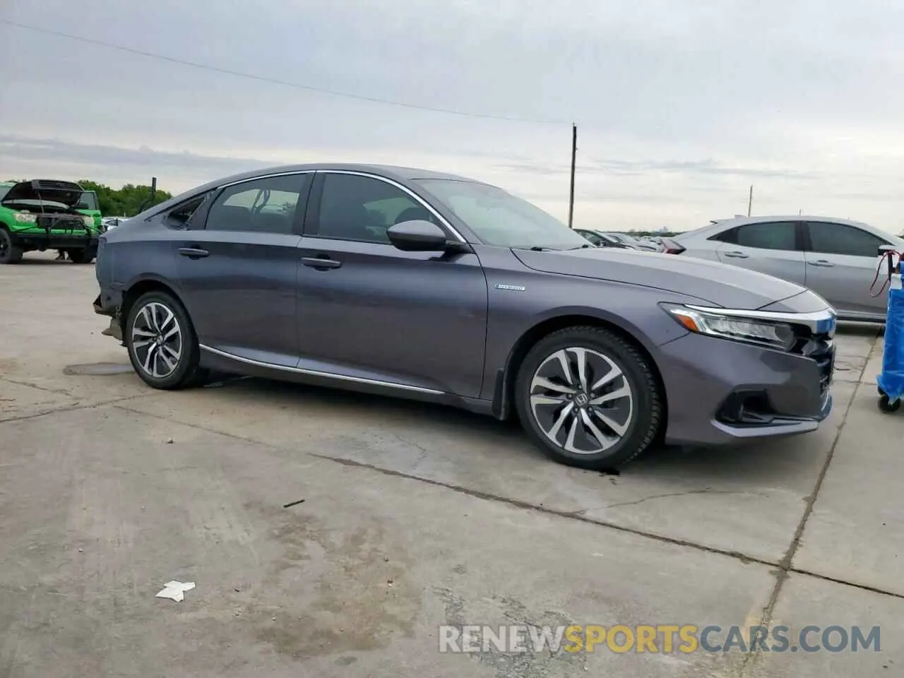 4 Photograph of a damaged car 1HGCV3F4XMA009851 HONDA ACCORD 2021