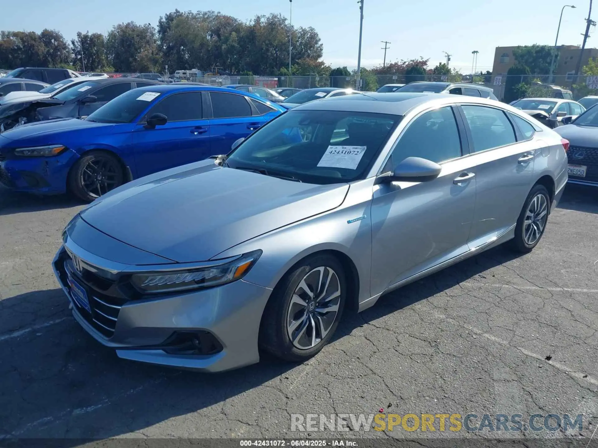 2 Photograph of a damaged car 1HGCV3F4XMA012216 HONDA ACCORD 2021