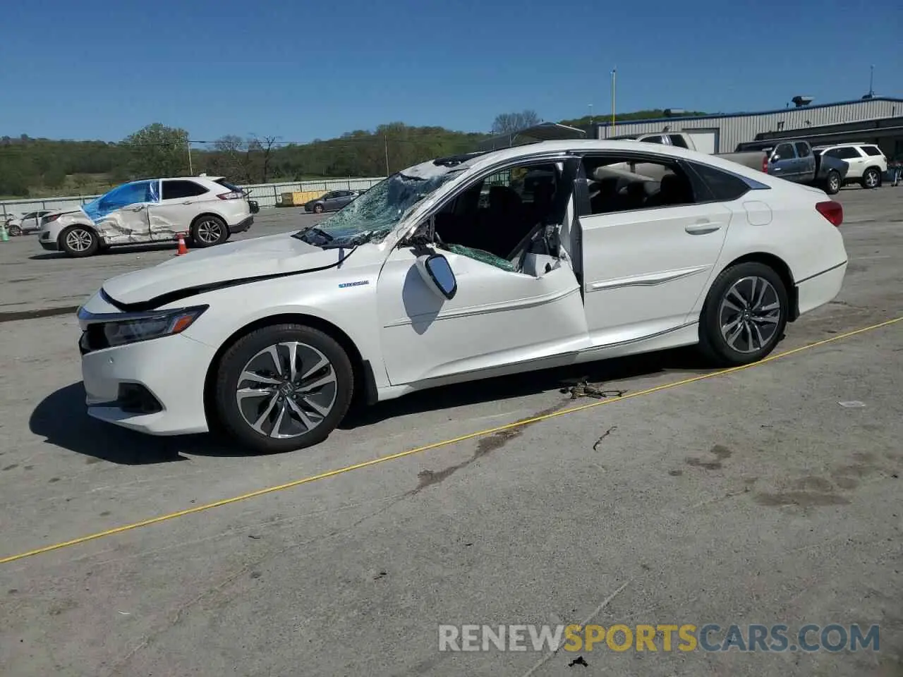 1 Photograph of a damaged car 1HGCV3F50MA003372 HONDA ACCORD 2021