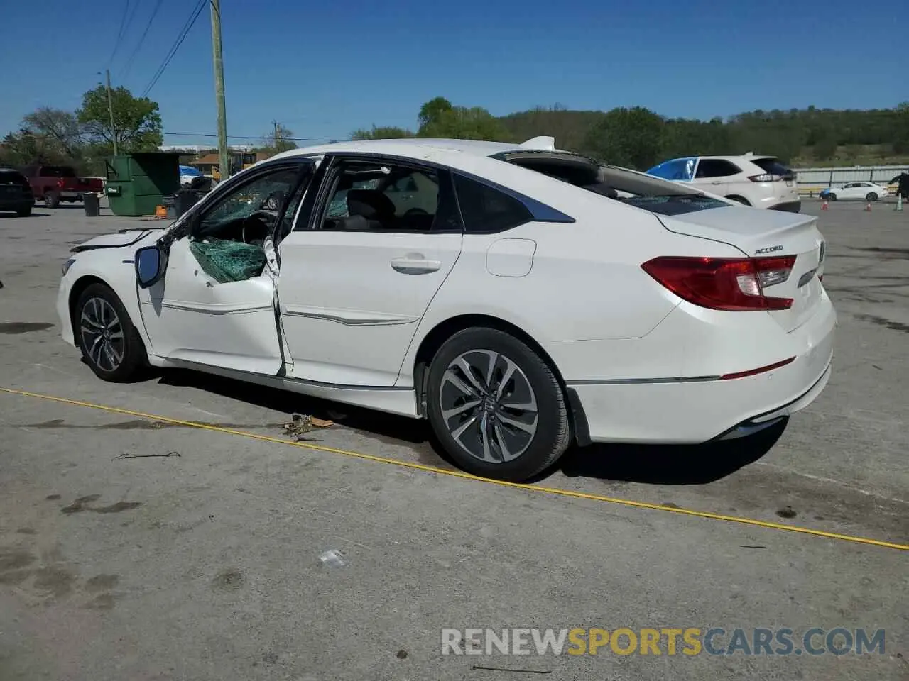 2 Photograph of a damaged car 1HGCV3F50MA003372 HONDA ACCORD 2021