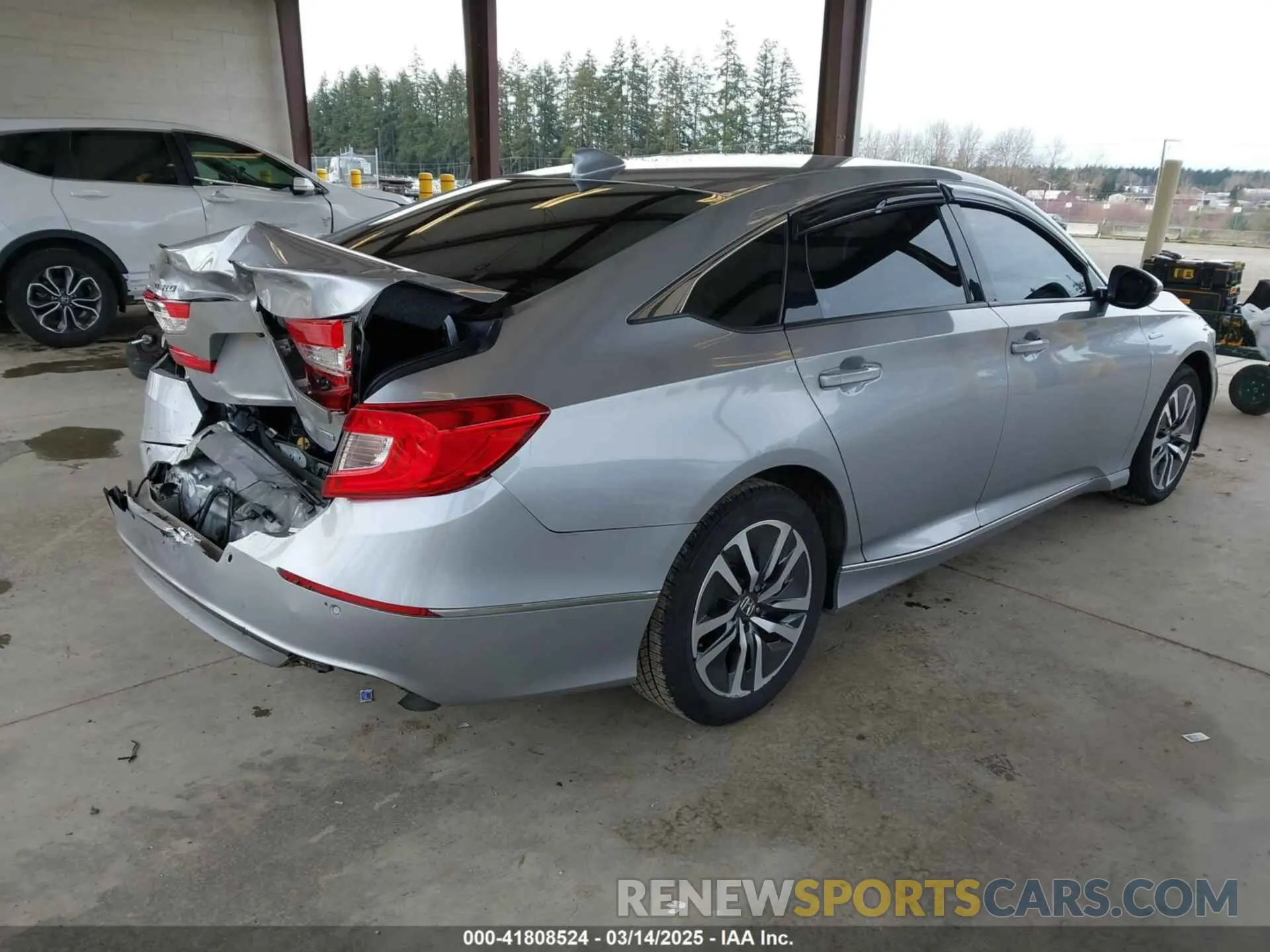 4 Photograph of a damaged car 1HGCV3F50MA023122 HONDA ACCORD 2021