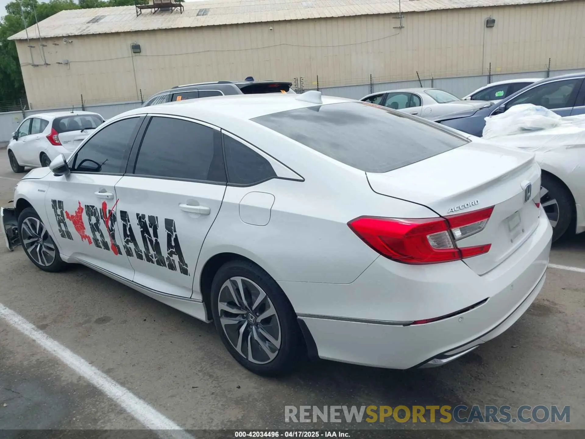 14 Photograph of a damaged car 1HGCV3F55MA012648 HONDA ACCORD 2021
