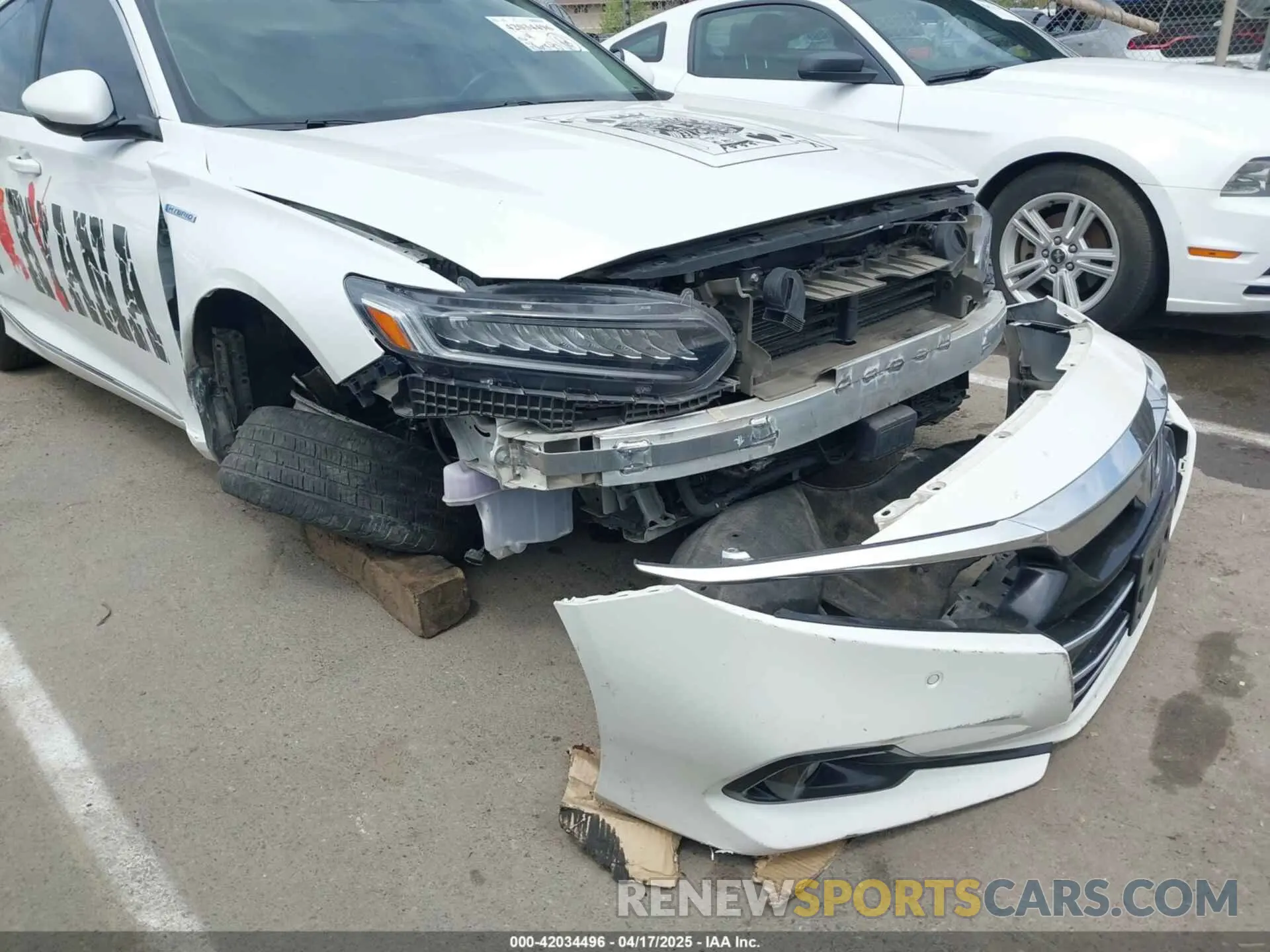 17 Photograph of a damaged car 1HGCV3F55MA012648 HONDA ACCORD 2021