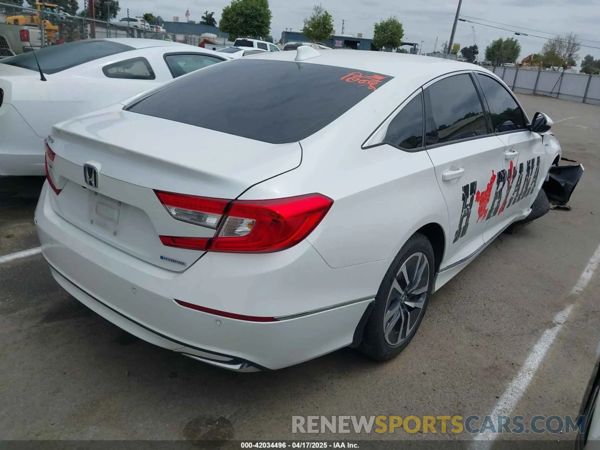 4 Photograph of a damaged car 1HGCV3F55MA012648 HONDA ACCORD 2021