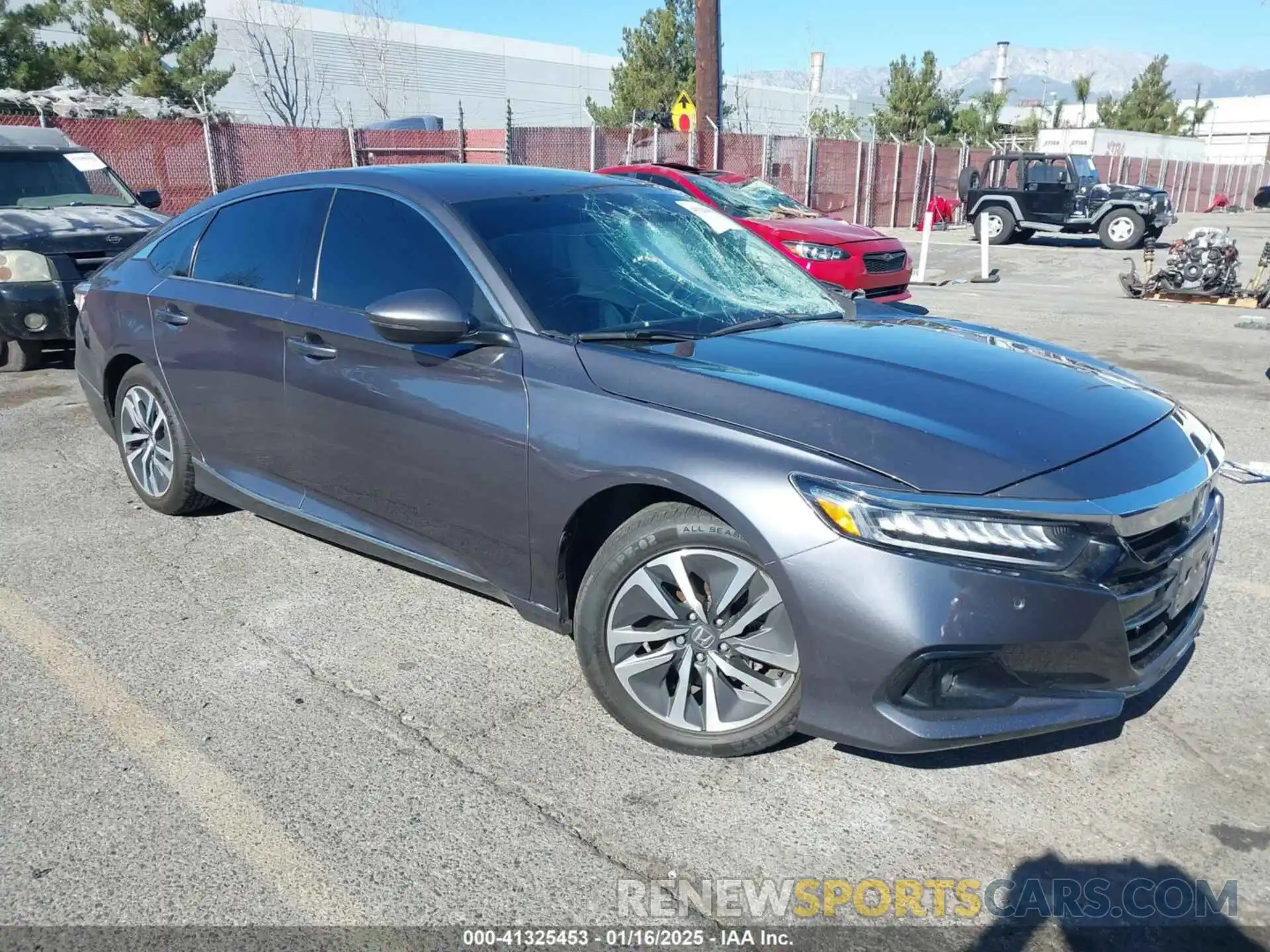 1 Photograph of a damaged car 1HGCV3F56MA004266 HONDA ACCORD 2021