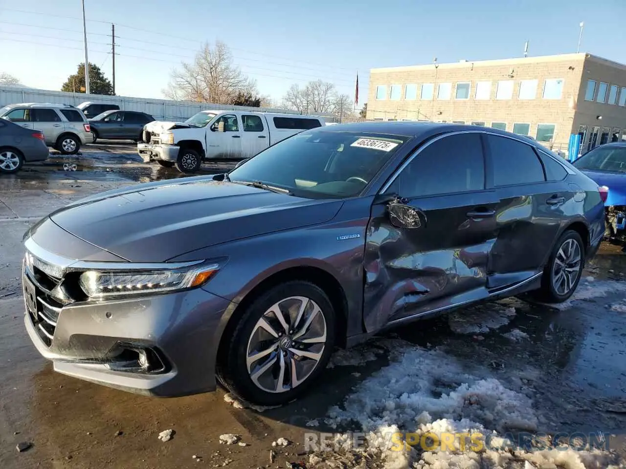 1 Photograph of a damaged car 1HGCV3F57MA004244 HONDA ACCORD 2021