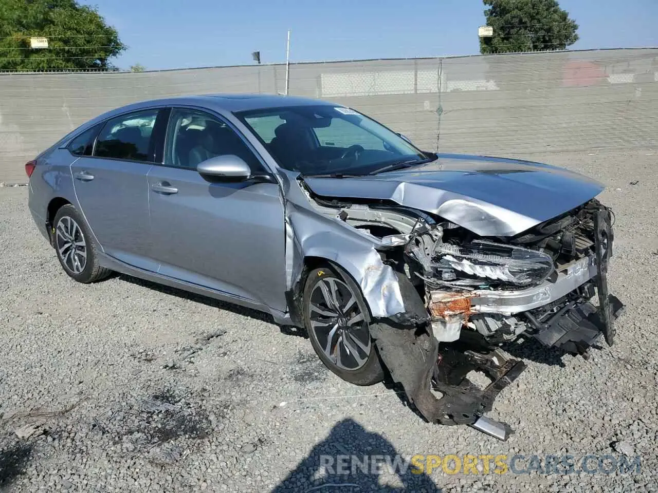 4 Photograph of a damaged car 1HGCV3F57MA019505 HONDA ACCORD 2021