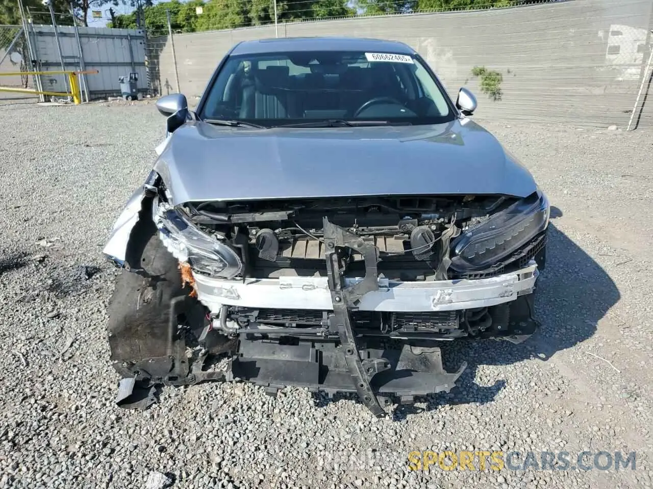 5 Photograph of a damaged car 1HGCV3F57MA019505 HONDA ACCORD 2021