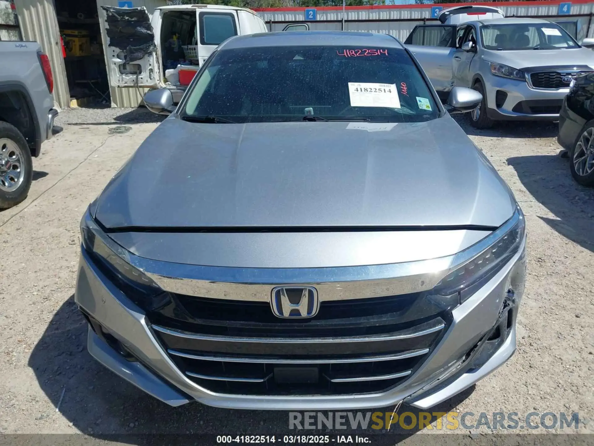 13 Photograph of a damaged car 1HGCV3F58MA013227 HONDA ACCORD 2021