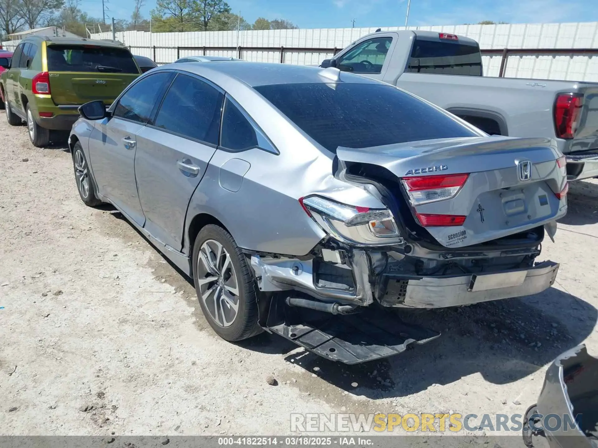 3 Photograph of a damaged car 1HGCV3F58MA013227 HONDA ACCORD 2021