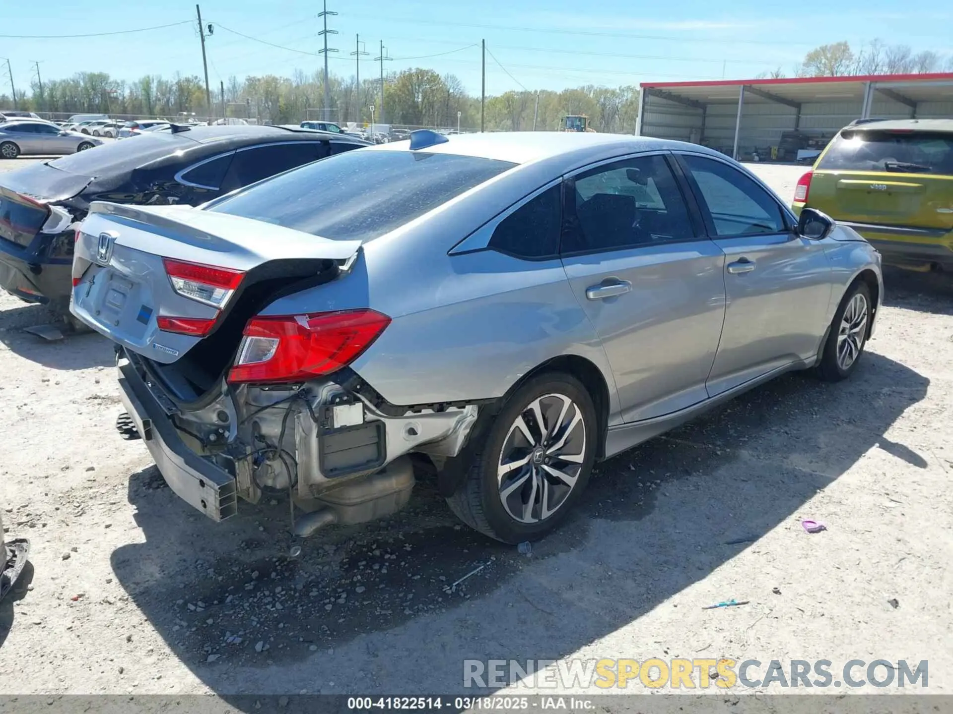 4 Photograph of a damaged car 1HGCV3F58MA013227 HONDA ACCORD 2021