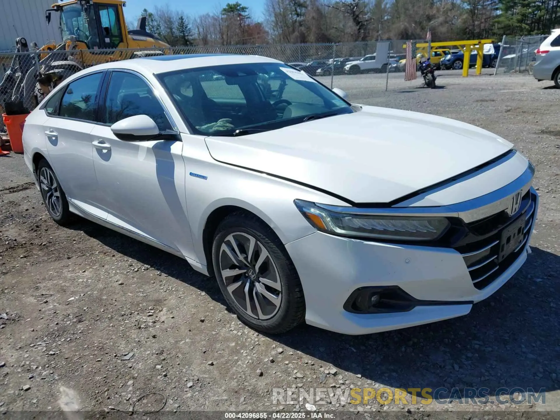 1 Photograph of a damaged car 1HGCV3F5XMA000592 HONDA ACCORD 2021