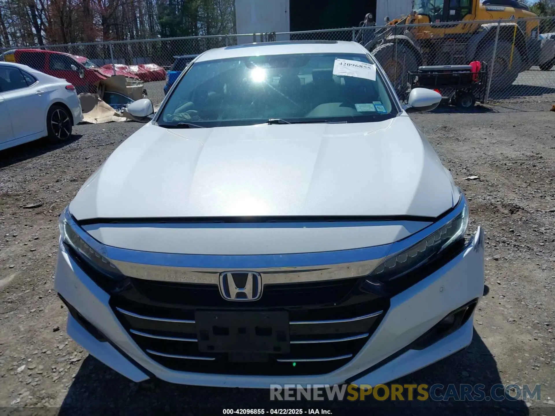 12 Photograph of a damaged car 1HGCV3F5XMA000592 HONDA ACCORD 2021