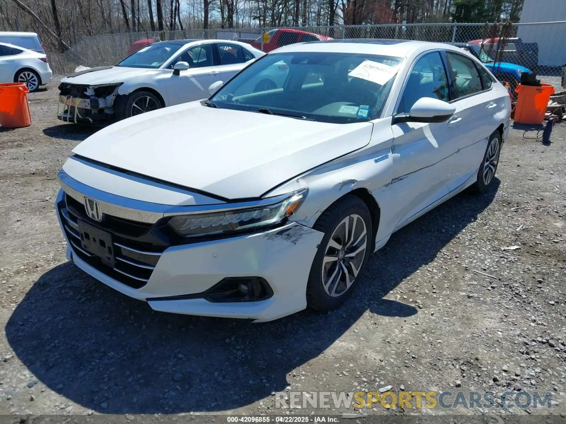 2 Photograph of a damaged car 1HGCV3F5XMA000592 HONDA ACCORD 2021