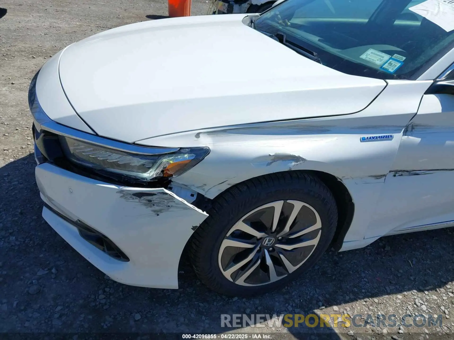 6 Photograph of a damaged car 1HGCV3F5XMA000592 HONDA ACCORD 2021