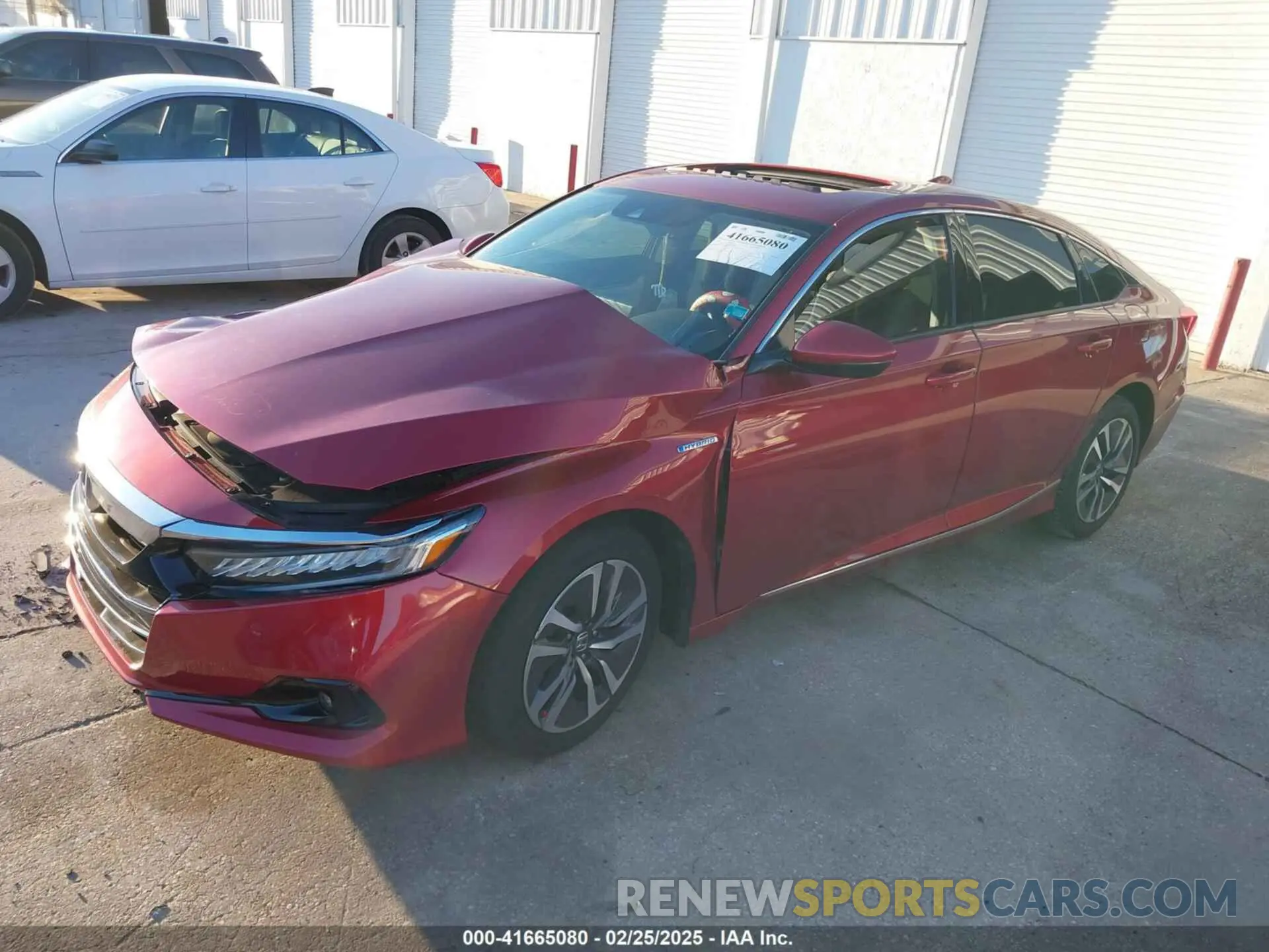 2 Photograph of a damaged car 1HGCV3F5XMA005677 HONDA ACCORD 2021