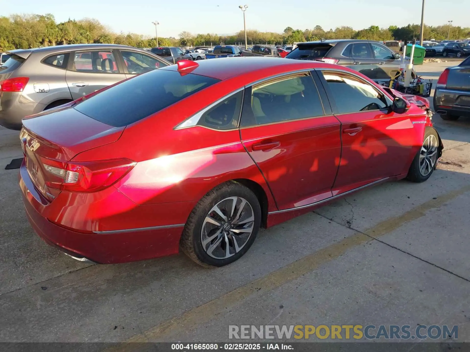 4 Photograph of a damaged car 1HGCV3F5XMA005677 HONDA ACCORD 2021
