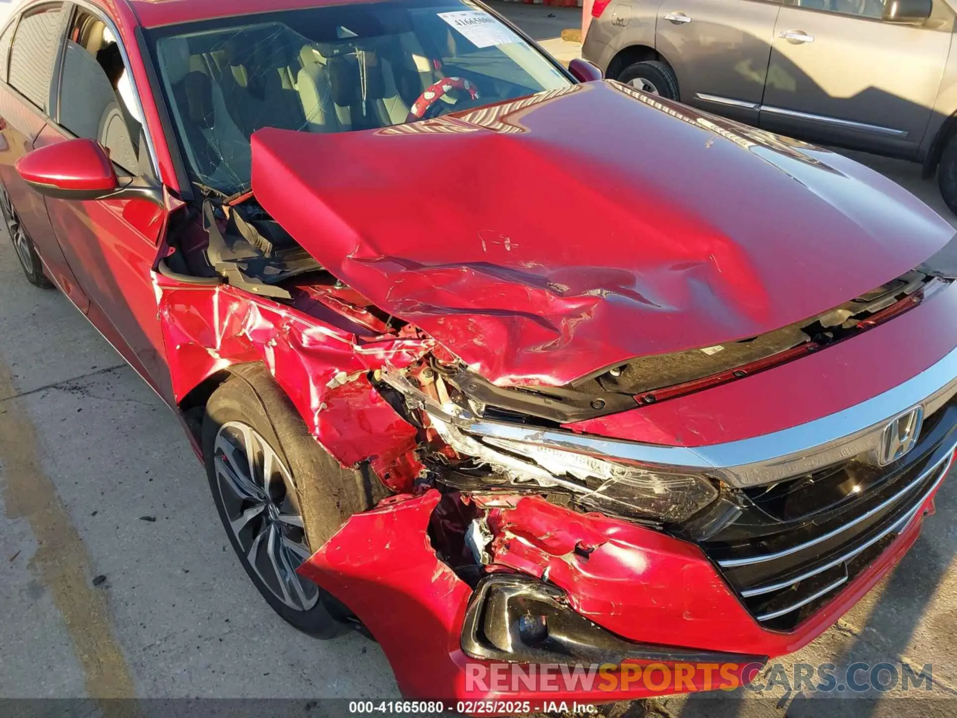 6 Photograph of a damaged car 1HGCV3F5XMA005677 HONDA ACCORD 2021