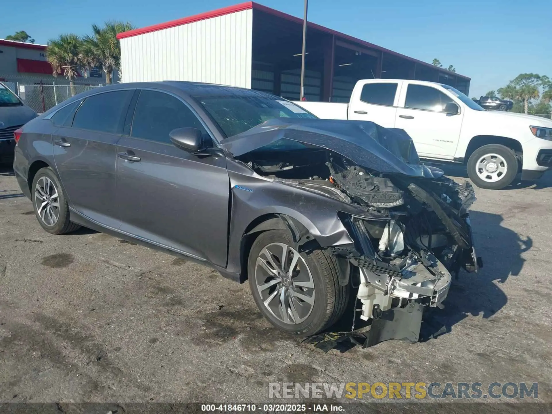 1 Photograph of a damaged car 1HGCV3F5XMA010894 HONDA ACCORD 2021