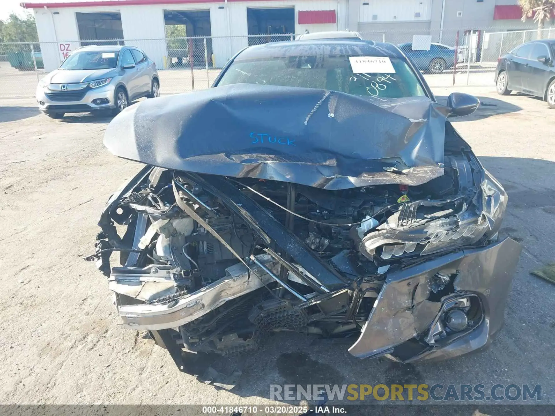 6 Photograph of a damaged car 1HGCV3F5XMA010894 HONDA ACCORD 2021